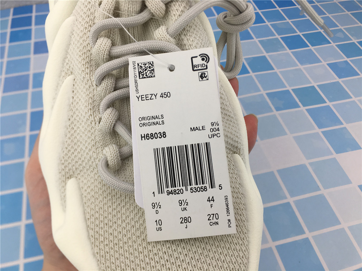 Yeezy 450 Cloud White H68038